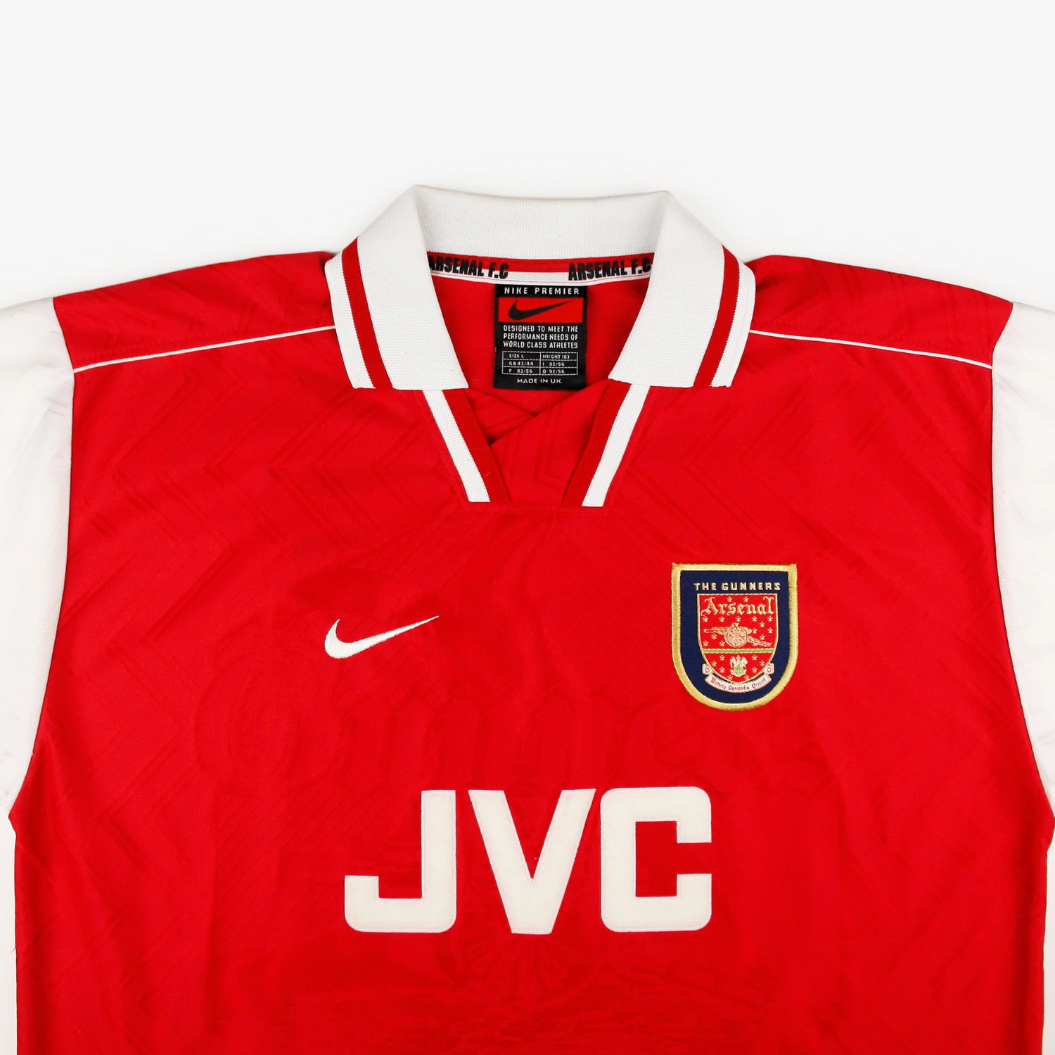 Arsenal Home Shirt 1996/97
