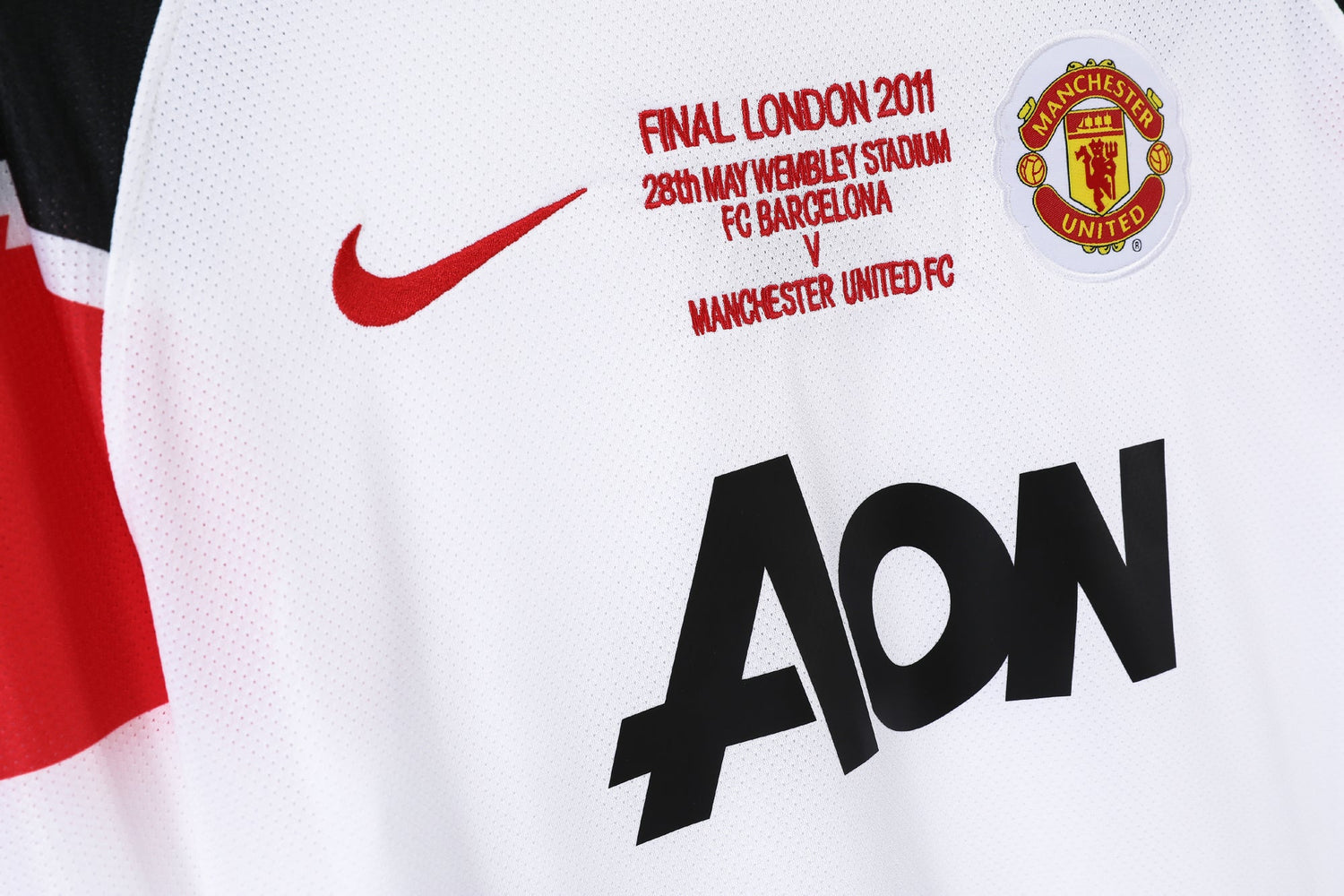 Manchester United Away Shirt - 2010 - 2011 Champions League Final